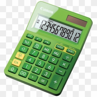 Lifestyle Mini Desktop Calculator, Metallic Green Canon - Calculator, HD Png Download