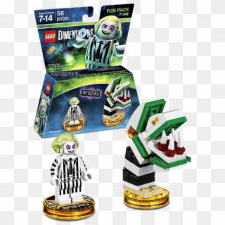 Beetlejuice And The Powerpuff Girls Are Coming To Lego - Lego Dimensions Beetlejuice Fun Pack, HD Png Download