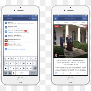Facebook Mobile Video Interface, HD Png Download