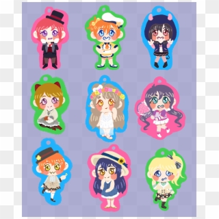 Love Live Muse Charms - Cartoon, HD Png Download