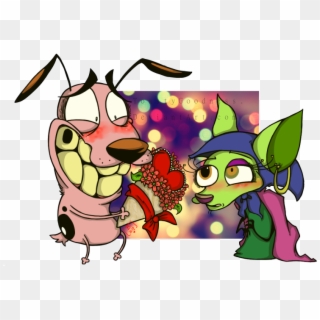 Courage The Cowardly Dog Courage And Shirley, HD Png Download