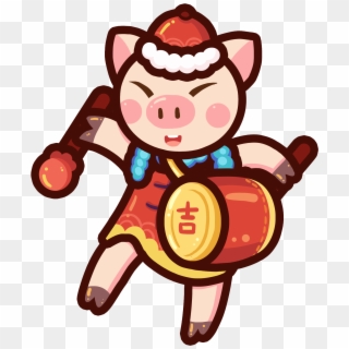 Cartoon Tidal Pig Girl Png And Psd - Cartoon, Transparent Png