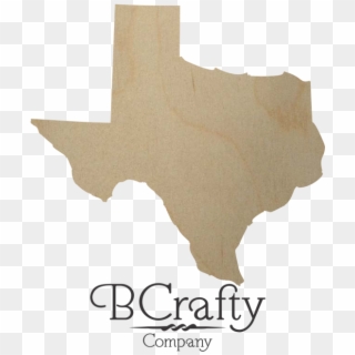 Wooden Texas State Shape Cutout - Maple Leaf, HD Png Download