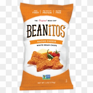 Free Png And Cheese Images Beanitos Gluten - Beanitos Nacho Cheese White Bean Chips, Transparent Png