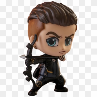 Hotcosb Avengers Endgame Hawkeye Cosbaby Inch Hot Toys - Clint Barton, HD Png Download