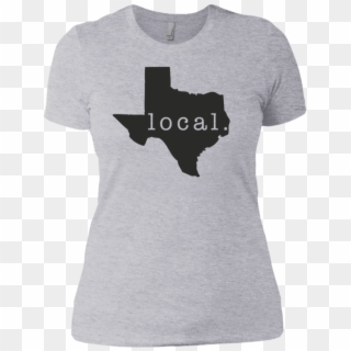 Texas Ladies T Shirt For Texan Girl Or Tx Woman Outline - Texas Silhouette Svg, HD Png Download