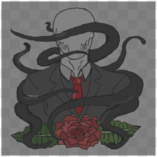 Slenderman - Illustration, HD Png Download