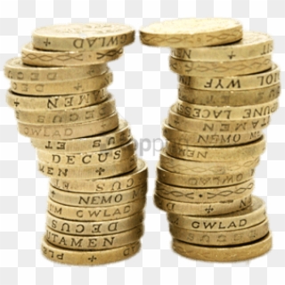 Free Png Piles Of One Pound Coins Png Image With Transparent - Pile Of Pound Coins Png, Png Download