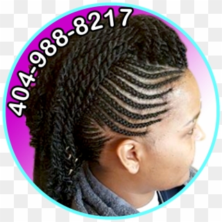 Welcome To Decatur African Hair Braiding And Weaving - Africa Weaving Hair  Style, HD Png Download - 1271x1218(#3222139) - PngFind