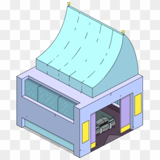 Modern Garage - Simpsons Tapped Out Island Buildings, HD Png Download