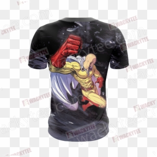 One Punch Man Saitama Unisex 3d T Shirt Fullprinted - Active Shirt, HD Png Download