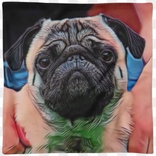 Pug Pillow Case - Pug, HD Png Download