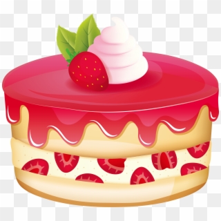 Strawberry Pudding Transparent Images - Strawberry Pudding Png, Png Download