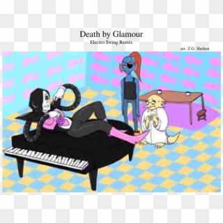 Death By Glamour Electro - Cartoon, HD Png Download