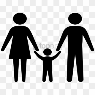 Download Family Holding Hands Silhouette Png Images - Family Holding Hands Silhouette, Transparent Png