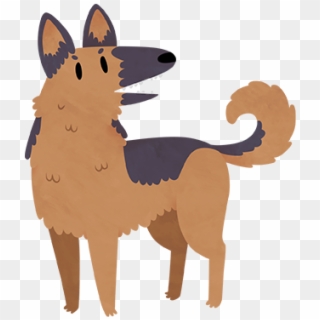 By Claire Stamper - German Shepherd Tumblr Png, Transparent Png