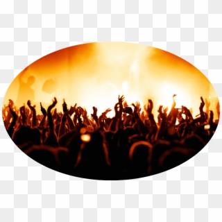 Concert Crowd Png Transparent Background - Concerts & Music Events, Png Download