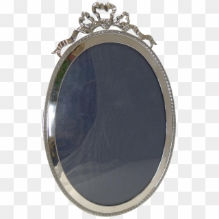 Large Antique English Sterling Silver Photograph Frame, HD Png Download