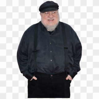 Win A Wolf Sanctuary Tour And Helicopter Ride With - George Rr Martin Standing, HD Png Download