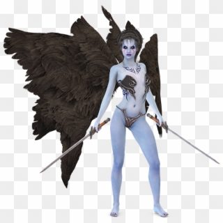 Download Warrior Angel Transparent Png For Designing - Fantasia De Anjo Da Morte, Png Download