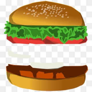 Burger Bun Free On Dumielauxepices Net - Burger Bun Clipart, HD Png Download
