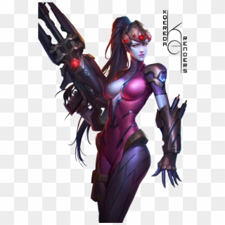 The Deadly Tactics Of Widowmaker Hello, Playstation - Overwatch Black Widow Png, Transparent Png