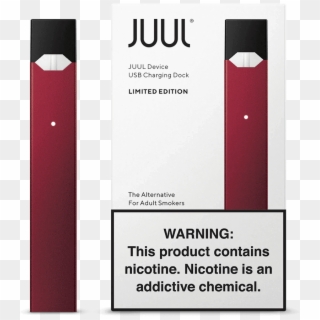 Juul Limited Edition Maroon Device Kit - Red Juul For Sale, HD Png Download