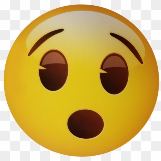 Emoji Emotions Ohno Oops Myphoto Png Oh No Face Emoji - Smiley, Transparent Png