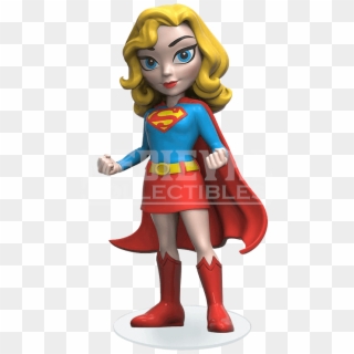 Classic Supergirl Rock Candy Vinyl Figure - Rock Candy Supergirl, HD Png Download