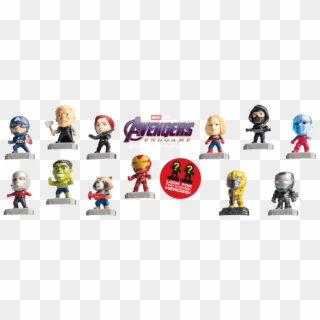 Endgame Collectible Toys Will Be Included In Mcdonald's - Figurine, HD Png Download
