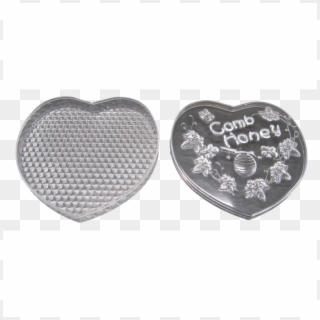 Heart Shape Comb Honey Container With Lid , Png Download - Heart, Transparent Png
