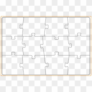 Puzzle Transparent 12 Piece - Cross, HD Png Download