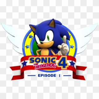 Sonic 4 Episode 1 Png - Sonic The Hedgehog 4 Episode 1 Logo, Transparent Png