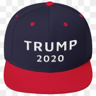 Trump 2020 Maga Embroidered Snapback Hat - Baseball Cap, HD Png Download