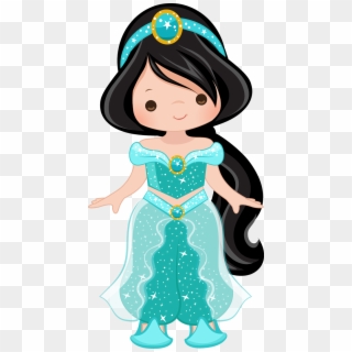 Transparent Princess Png Clipart Cinderella Disney - Mujka Chic Illustration Png, Png Download