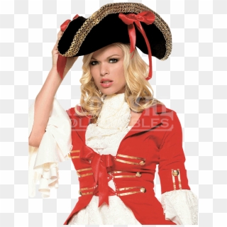 Ladies Red Pirate Outfit Uk, HD Png Download