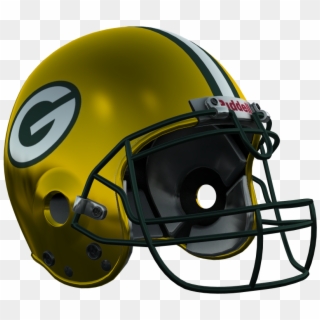Green Bay Packers - Football Helmet, HD Png Download