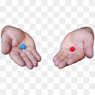 Blue Pill Or The Red Pill 259 Kb - Red Pill Or Blue Pill Png, Transparent Png