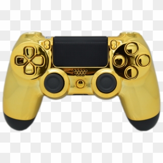 Gold Chrome Ps4 Controller - Game Controller, HD Png Download