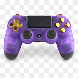 Gold And Purple Ps4 Controller, HD Png Download