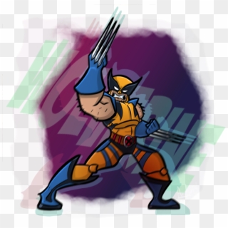 Xmen Drawing Wolverine - Cartoon, HD Png Download