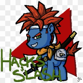 Hacks And Slash 6 Logo - Cartoon, HD Png Download