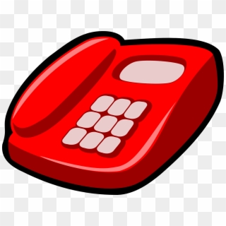 Telephone Red Phone Png Image - Red Telephone Clipart, Transparent Png
