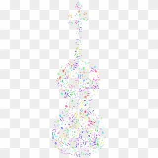 This Free Icons Png Design Of Prismatic Musical Violin - Illustration, Transparent Png