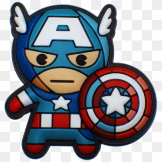 Avengers Clipart Object - Marvel Kawaii Captain America, HD Png Download