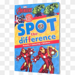 Picture Of Marvel Spot The Difference-avengers - The Avengers, HD Png Download