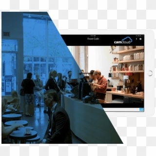 Surveillance For Restaurants And Retailers - Best Coffee Shops In Montreal, HD Png Download