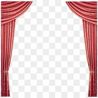 Theater Vector Pink Curtain - Window Valance, HD Png Download