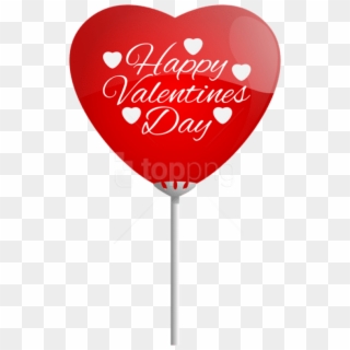 Free Png Download Happy Valentine's Dayballoon Png - Happy Valentines Day Balloon Png, Transparent Png