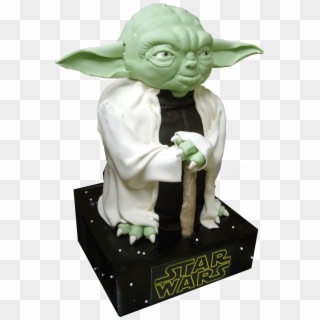 Yoda- Libby's 3d Sculpted Cakes - Figurine, HD Png Download